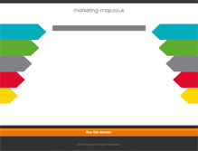 Tablet Screenshot of marketing-map.co.uk